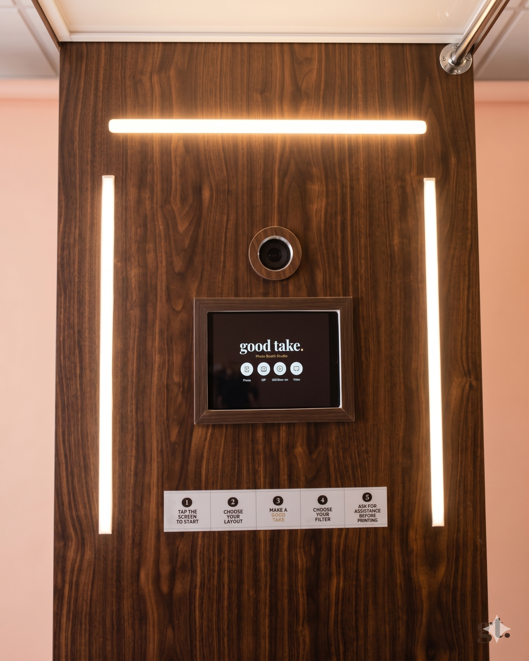 The Booth interior