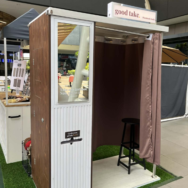 Booth exterior full