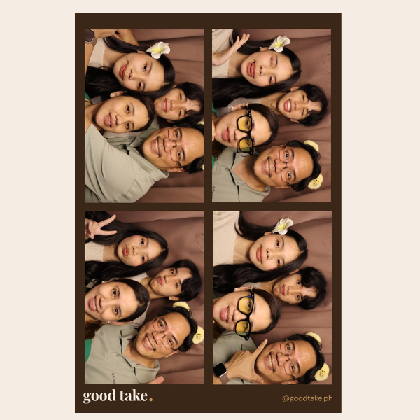 Couple photo strip
